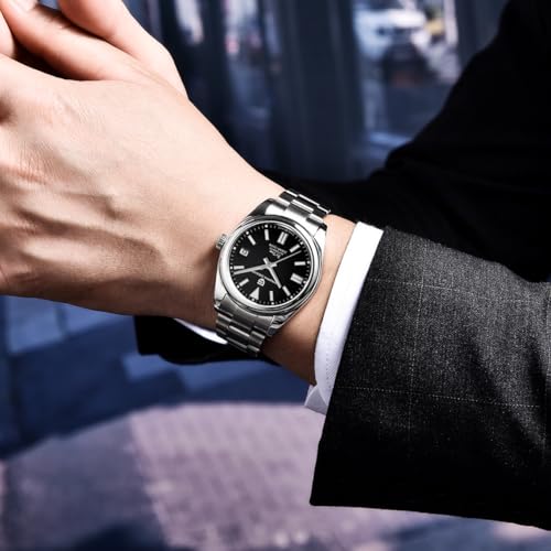 PAGRNE DESIGN Pagani Design Watches for Men Japanese NH35 Movement 40mm Sapphire Glass Stainless Steel Luxury Men's Automatic Diver's Watch - Image 2