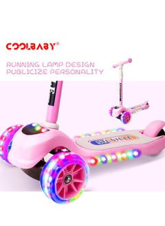 Cool Baby Music and Light Adjustable Handle kids Scooter  - Image 2