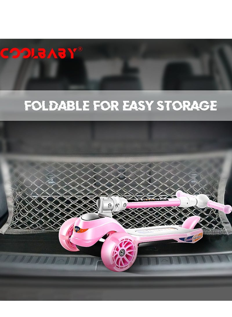 Cool Baby Music and Light Adjustable Handle kids Scooter  - Image 4