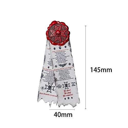 Starforged Black Templars Purity Seals Cross Badge Sealing Wax Pin Badge Warhammer 40000 - Image 2