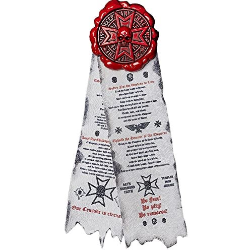 Starforged Black Templars Purity Seals Cross Badge Sealing Wax Pin Badge Warhammer 40000 - Image 1