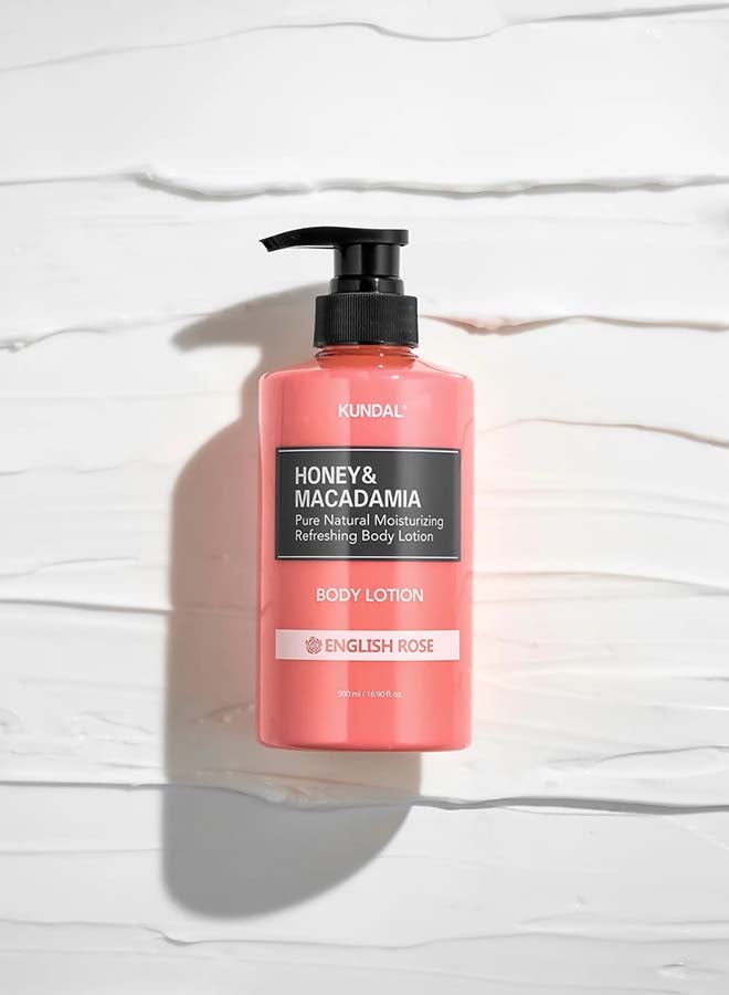 Kundal Honey & Macadamia Pure Natural Moisturizing Refreshing Body Lotion White Musk 500ml - Image 2