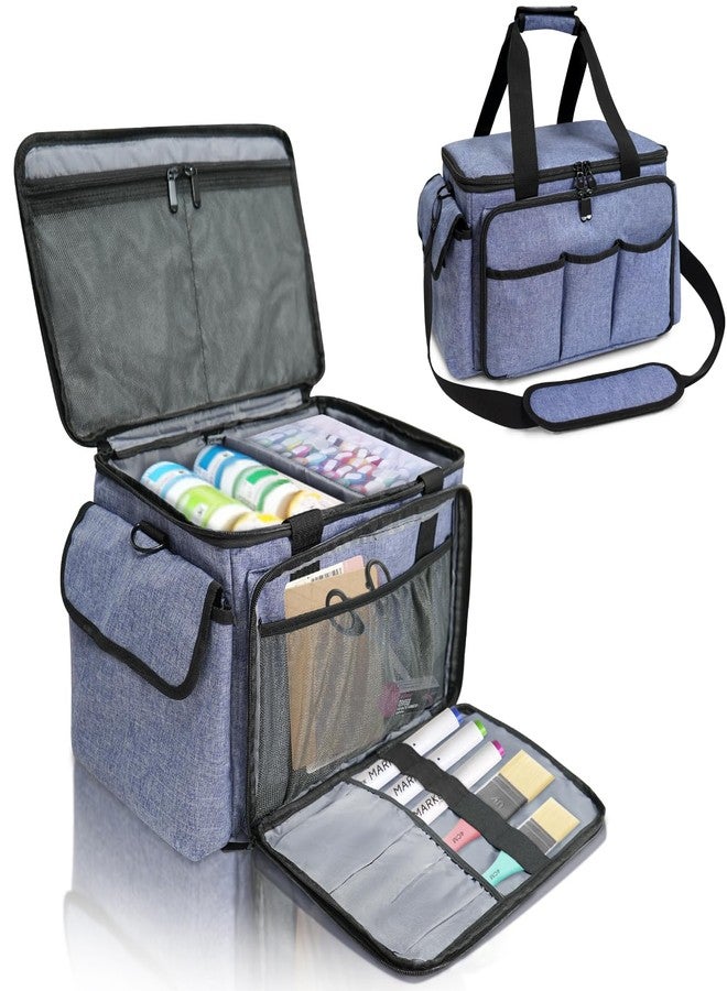 ORKELS Craft Storage Bag for Supplies - Multifunctional Organizer Tote for Scrapbooking, Sewing, Journaling, Art Tools, Ideal for Home or Travel - Image 1