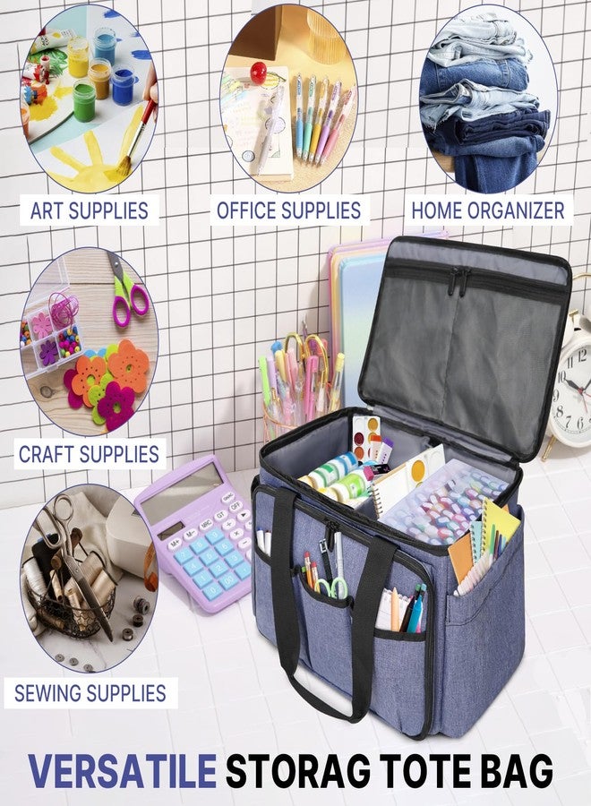 ORKELS Craft Storage Bag for Supplies - Multifunctional Organizer Tote for Scrapbooking, Sewing, Journaling, Art Tools, Ideal for Home or Travel - Image 4