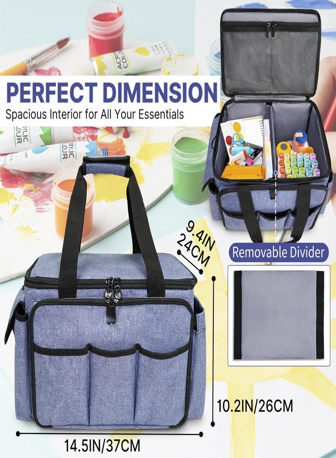 ORKELS Craft Storage Bag for Supplies - Multifunctional Organizer Tote for Scrapbooking, Sewing, Journaling, Art Tools, Ideal for Home or Travel - Image 2