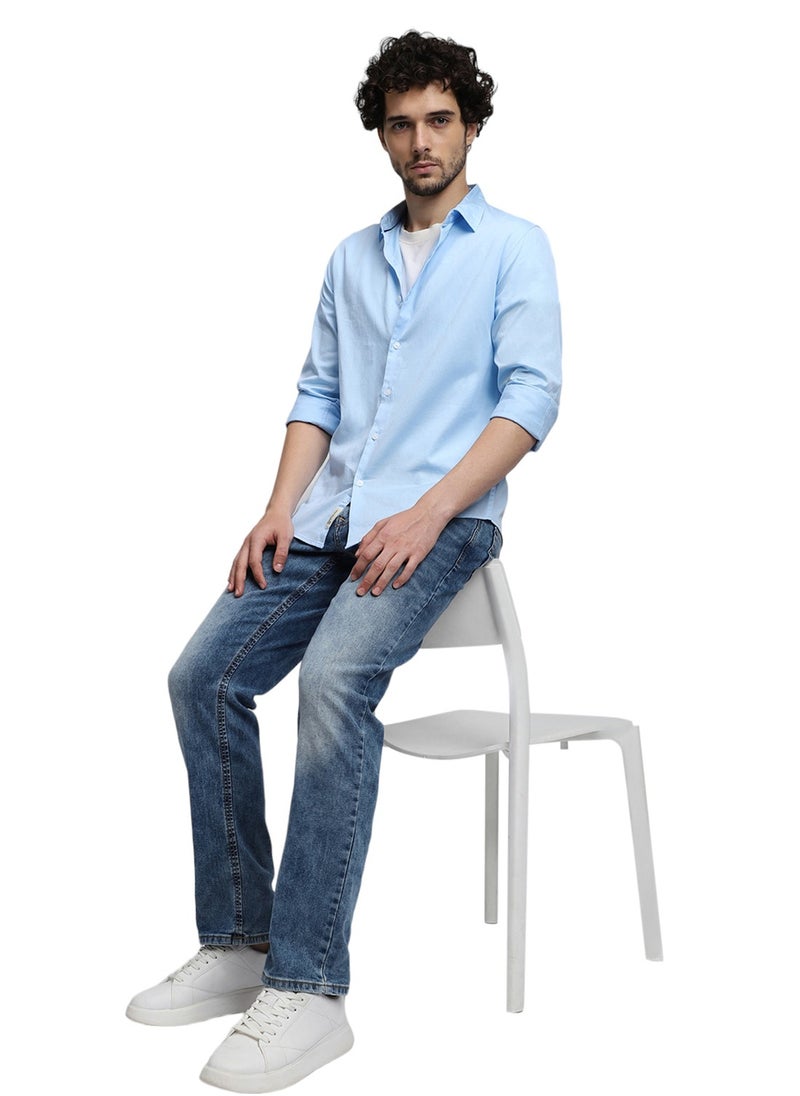 Dennis Lingo قميص كاجوال من القطن الخالص بقصّة Slim Fit  - Image 2