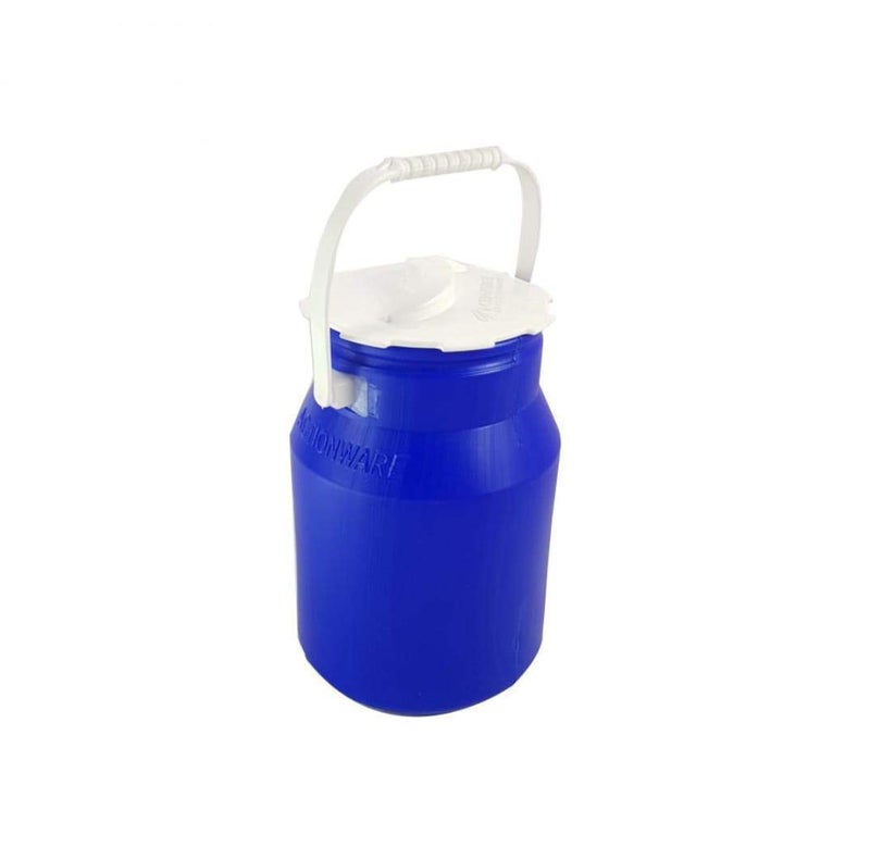 Foliam Unbreakable Plastic Airtight Milk and Water Storage ContainerCan 2 L Multicolour - Image 1