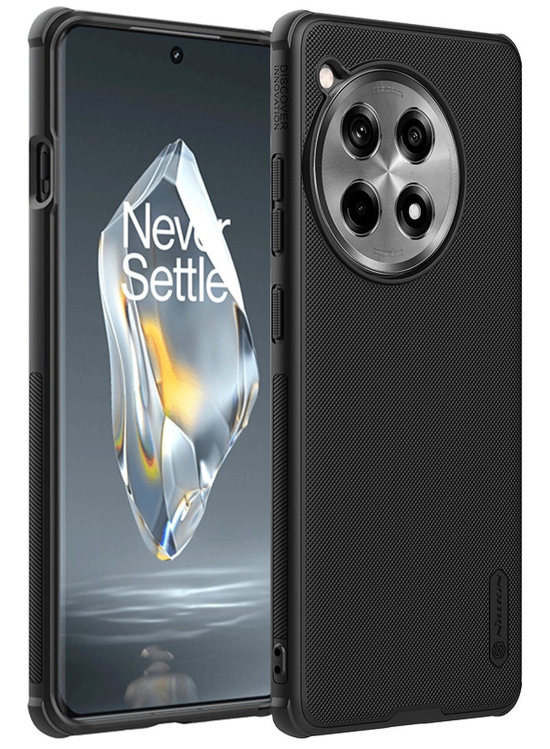 Nillkin For OnePlus 12R Case, TPU Shockproof Airbags Bumper, Matte Anti-Fingerprint Back Cover, Side Anti-Slip Handle Slim Fit Mobile Phone Case - Image 1