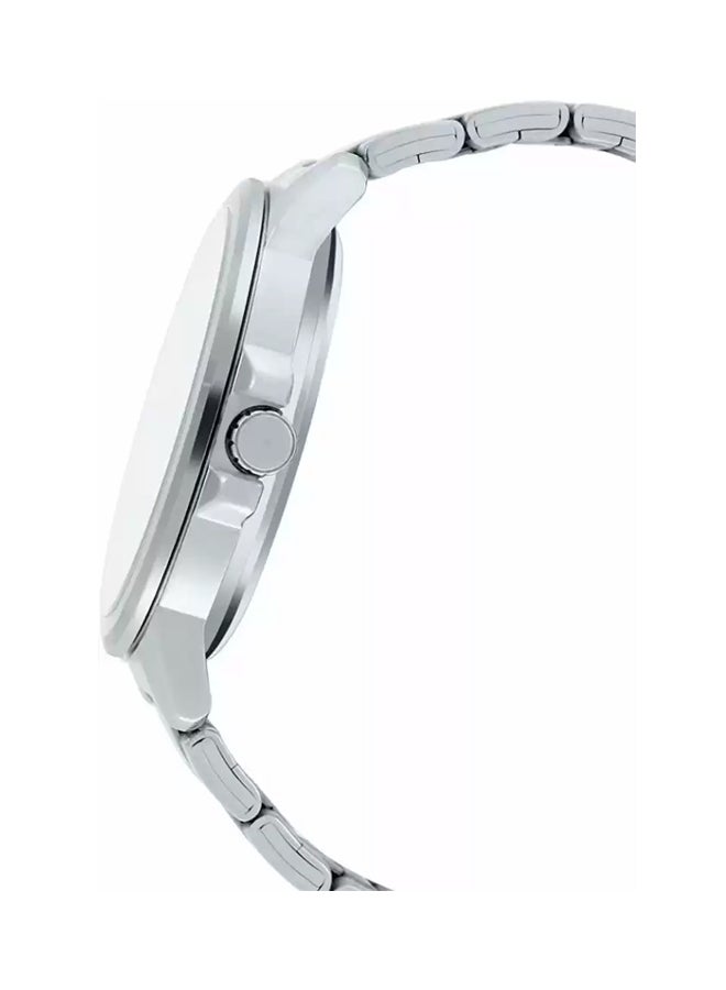 CASIO Men Water Resistant Analog Watch LTP-V300D-7AUDF - 38 mm - Silver - Image 3