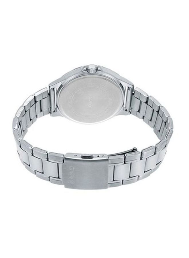CASIO Men Water Resistant Analog Watch LTP-V300D-7AUDF - 38 mm - Silver - Image 2