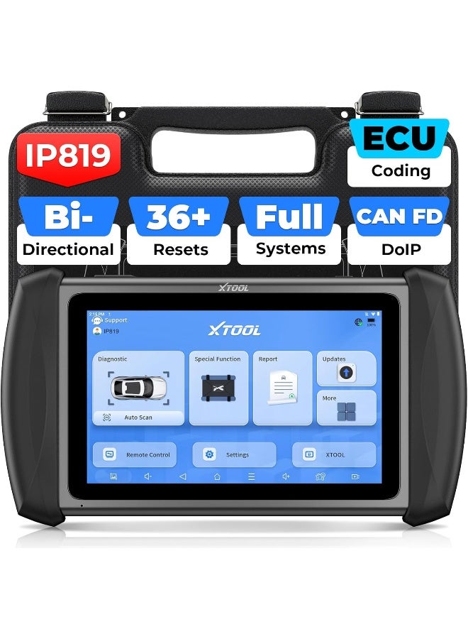 XTOOL XTOOL InPlus IP819 Bidirectional Scan Tool with 3-Year Updates  - Image 1
