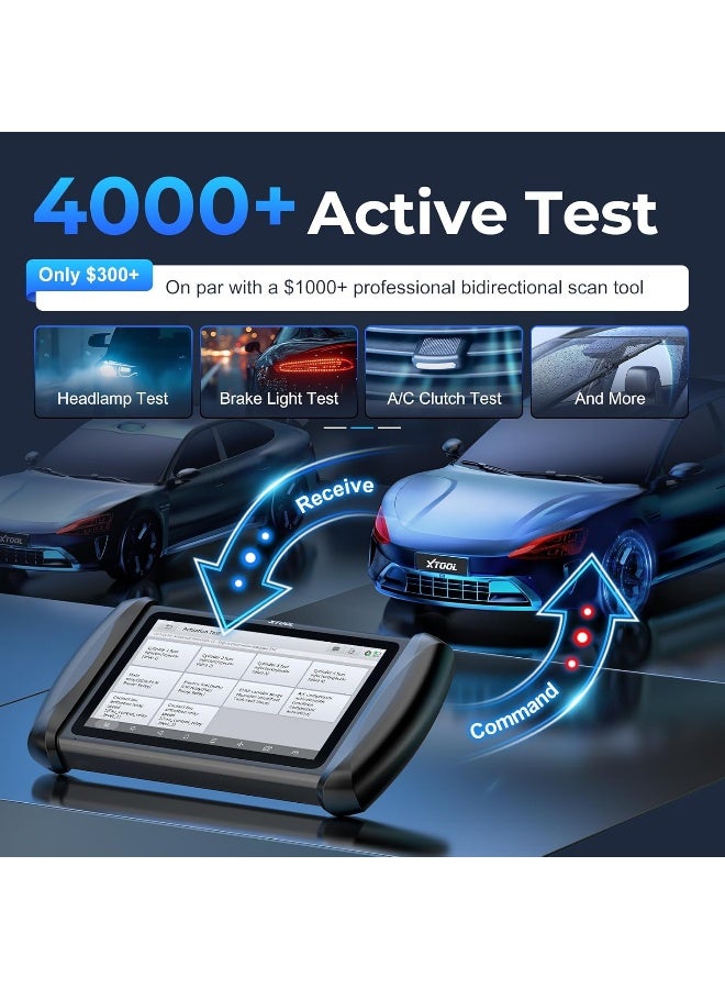 XTOOL XTOOL InPlus IP819 Bidirectional Scan Tool with 3-Year Updates  - Image 3