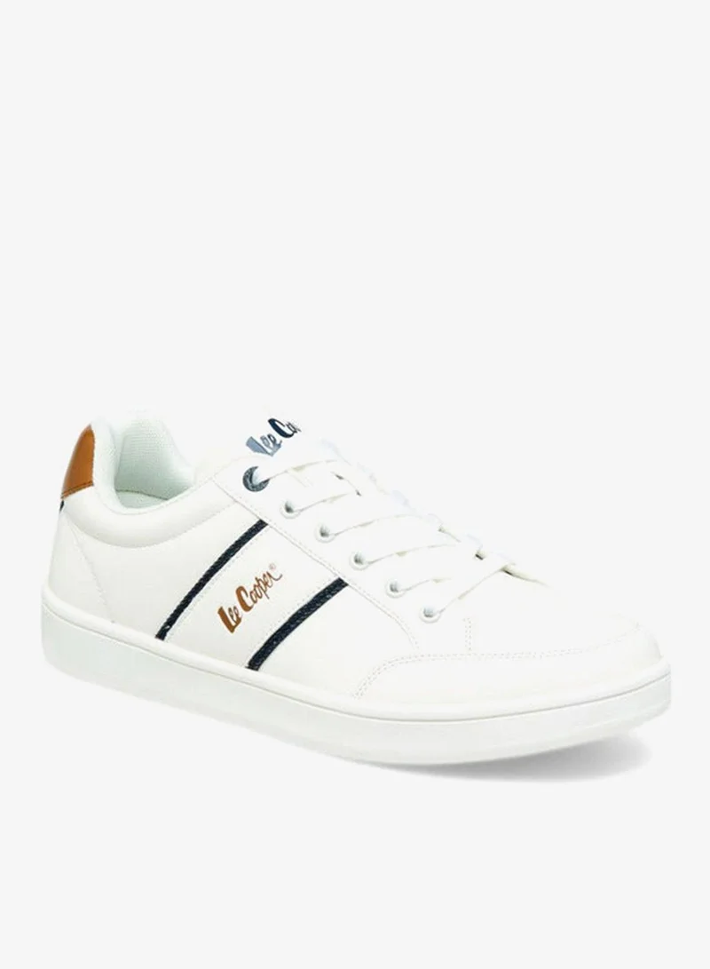 Mens' Panelled Lace-Up Sneakers