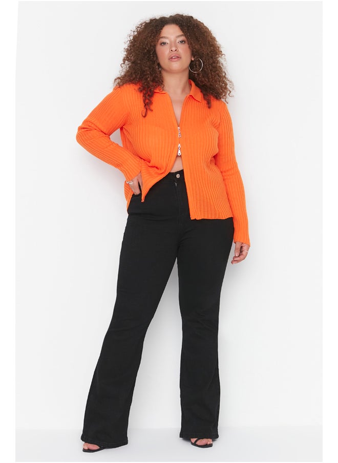 trendyol - Black High Waist Flare Jeans - Image 1