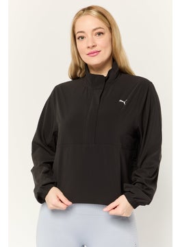 PUMA Women Sportswear Fit Long Sleeve Outdoor Sweatshirt, Black  - Image 1