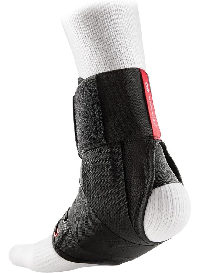 McDavid Level 3 Ankle Brace with Straps - X-Small, Black - Image 3