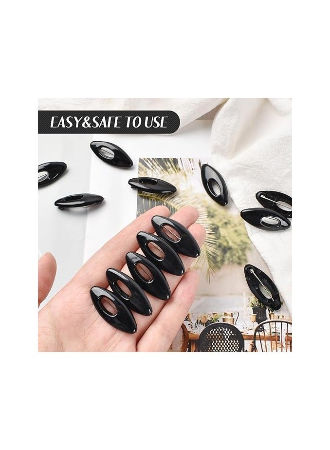 ستار بيجا دبابيس حجاب سوداء من ستار بيجا، مجموعة من 30 دبوسًا من فاير فلاي - Image 3