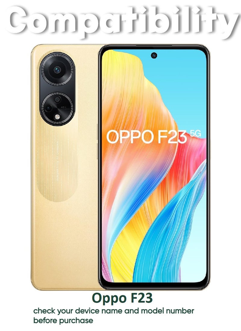 ACLIX 4 Pieces Antistatic ESD Dustproof Premium Quality High Definition Tempered Glass Screen Protector Designed For Oppo F23 - Image 3