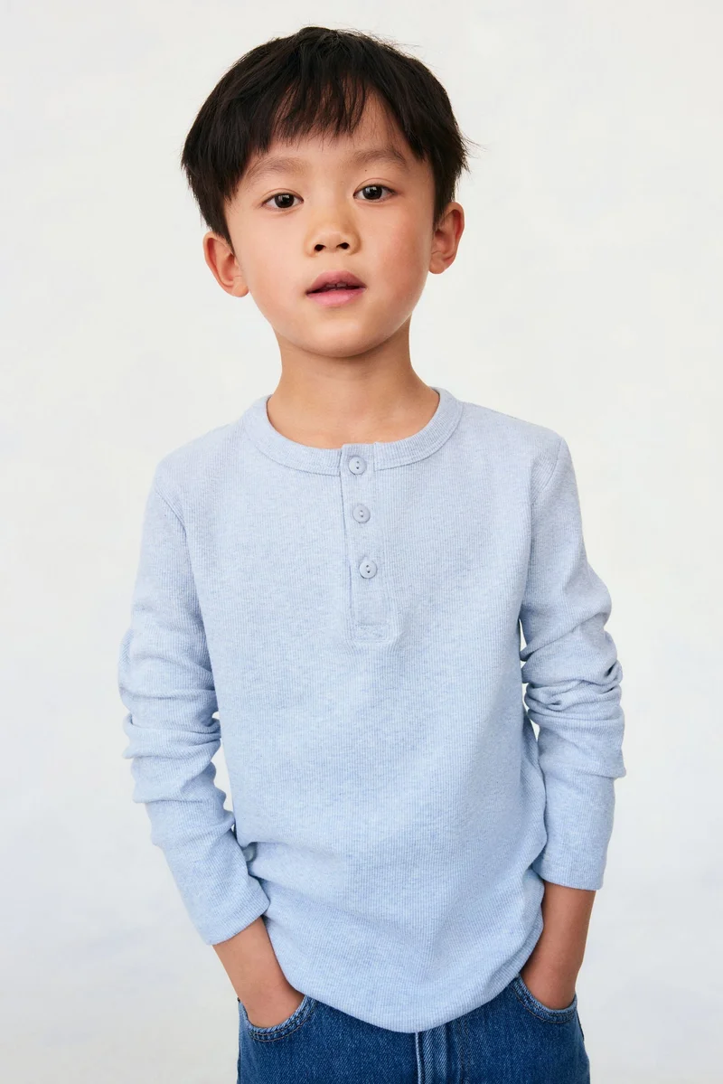 H&M Cotton Henley top