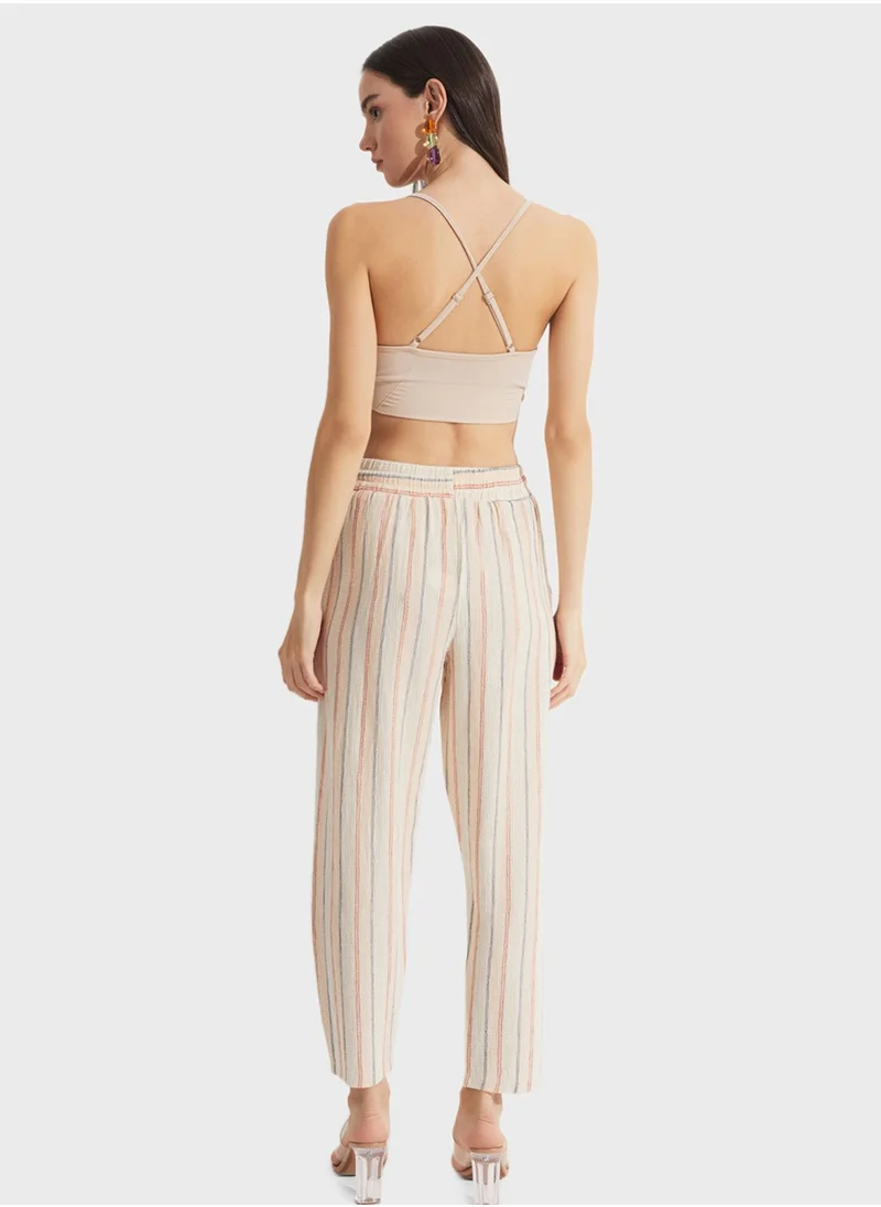 جون High Waist Pants