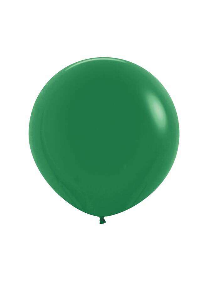 Party Time 60Cm 032Forest Green3 Piece Round Latex Balloons 24Inch - Image 2