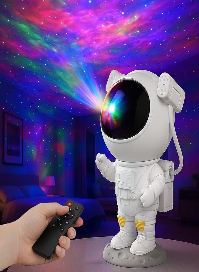 Btag Astronaut Galaxy Projector Lamp | Space Theme Light Projector for Bedroom, Kids & Home Décor | Adjustable Lighting & Remote Control. Pack of 1 (PL001) - Image 1