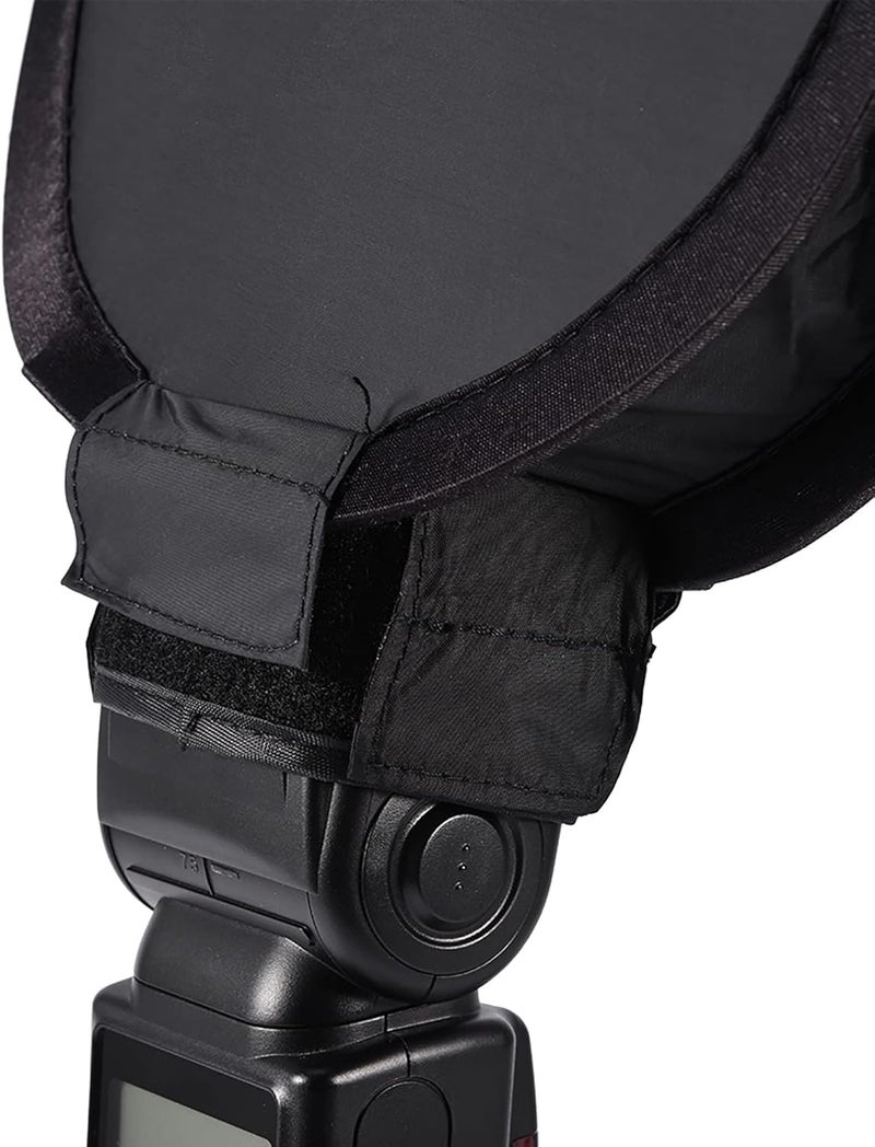 Labor saving CCYLEZ Mini Softbox, Round Beauty Dish Flash Diffuser Softbox, Portable, Foldable, Lightweight 11.81 inch Diameter (30cm) Temp resistant - Image 5