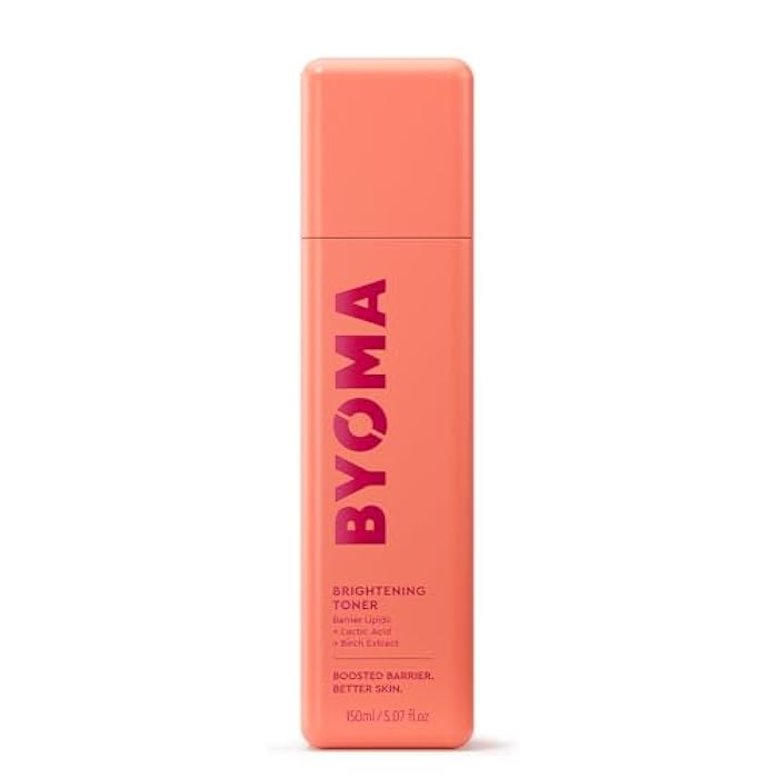 BYOMA Brightening Toner - Gently Exfoliating & Hydrating Facial Treatment with Lipids & Lactic Acid - Alcohol-Free for Barrier Repair - 5.07 Fl. Oz - Image 1
