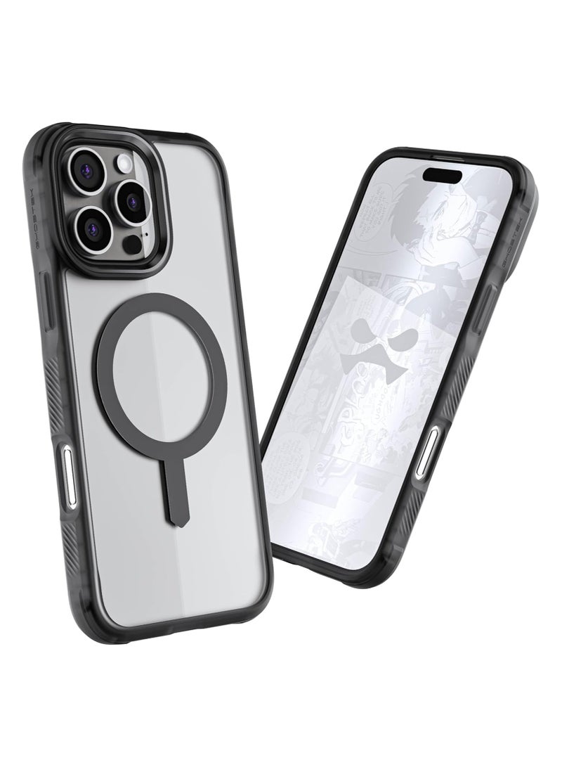 GHOSTEK حافظة آيفون 16 برو ماكس كوفر كلير، متوافقة مع أبل ماغسيف، حافظة هاتف رفيعة مصنوعة من السيليكون ومضادة للصدمات، 6.9 بوصة، غير لامعة - Image 1