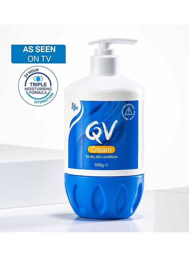 QV Moisturizing Cream White 500grams - Image 3