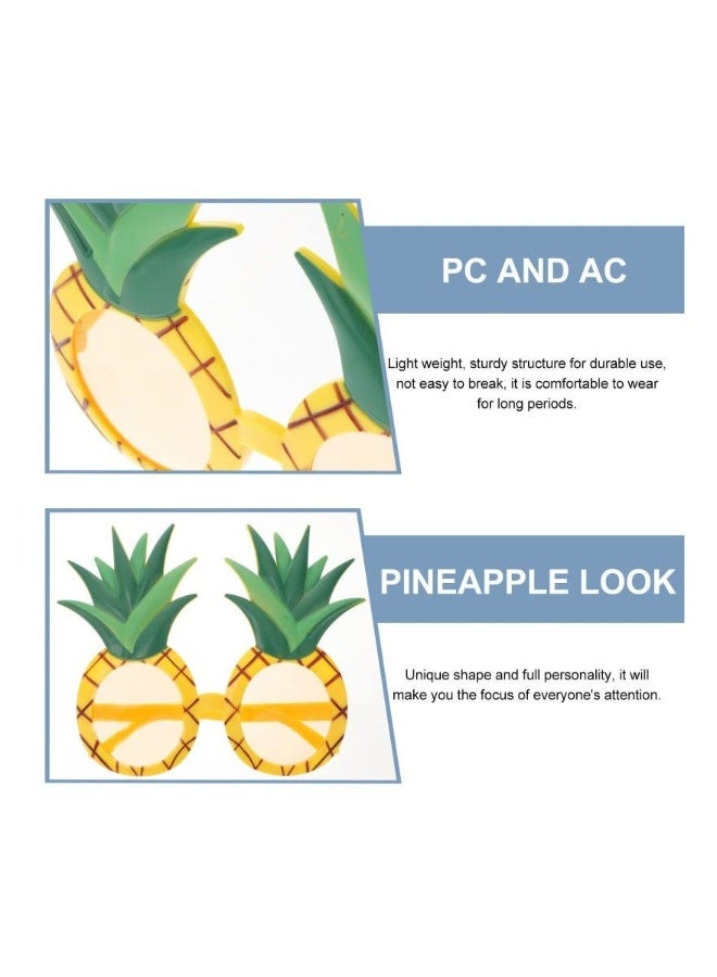Generic Party Sunglasses, 8 Pcs Fruit Eyeglasses, Adult Kids Funny Sunglasses Dress Props for Hawaiian Beach Luau Theme Party Supplies - Image 2