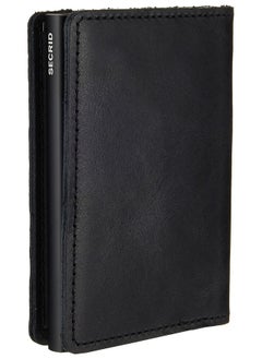 SECRID Men Slim Wallet Genuine Leather Rfid Card Case Max 12 Cards Black 14Mm Slim  - Image 2