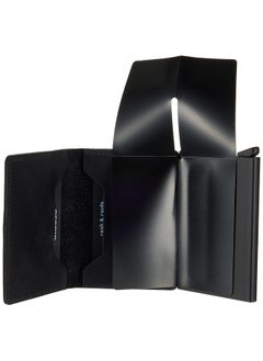 SECRID Men Slim Wallet Genuine Leather Rfid Card Case Max 12 Cards Black 14Mm Slim  - Image 4