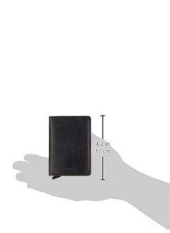 SECRID Men Slim Wallet Genuine Leather Rfid Card Case Max 12 Cards Black 14Mm Slim  - Image 5