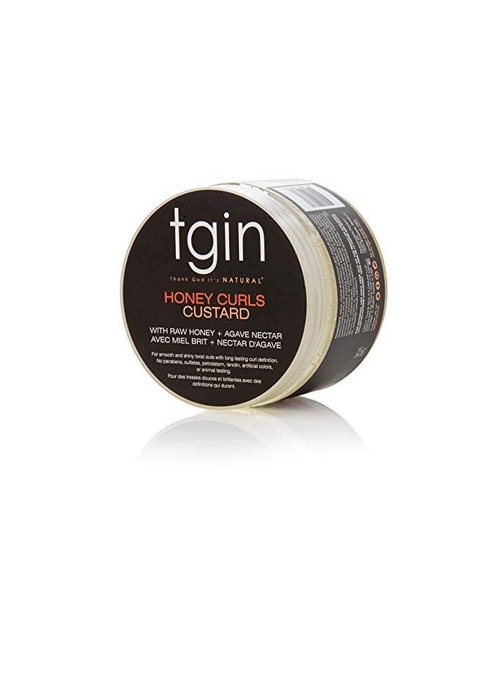 Thank God It's Natural - Thank God It's Natural Honey Curls Custard - 12 Oz - For Natural, Dry, Curly, Damaged Hair - Image 1