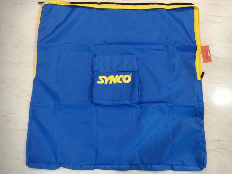 Synco Platinum Carrom Board Full Size Cover with Extra Pocket for Coins, Striker, Powder - Image 2