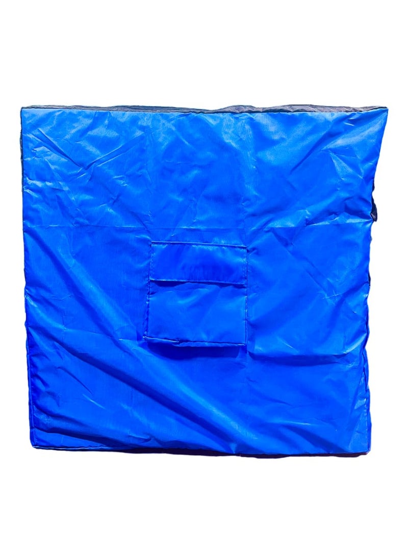 Synco Platinum Carrom Board Full Size Cover with Extra Pocket for Coins, Striker, Powder - Image 1