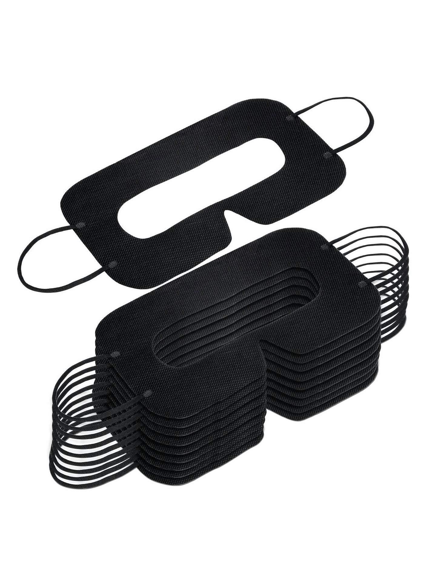 1000 Pcs Disposable VR Mask Breathable Eye Mask VR Face Cover Non Woven Sanitary Cloth Universal Gear Vr Padding Vr Face Mask Vr Accessories Compatible With Headsets Virtual Reality Dark Gray