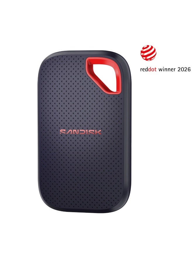 sandisk 1TB Extreme Portable SSD Drive, Up to 2000MB/s Read Speed, USB-C, USB 3.2 Gen 2, PC & Mac Compatible Solid State Drive, For Photography, Video, Rugged Travel, SDSSDE70-1T00-G25 1 TB - Image 1