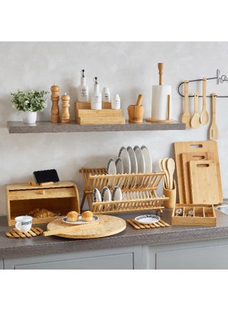 Bamboo 3-Tier Spice Rack 25.4x10.8x21.5 cm - view 5