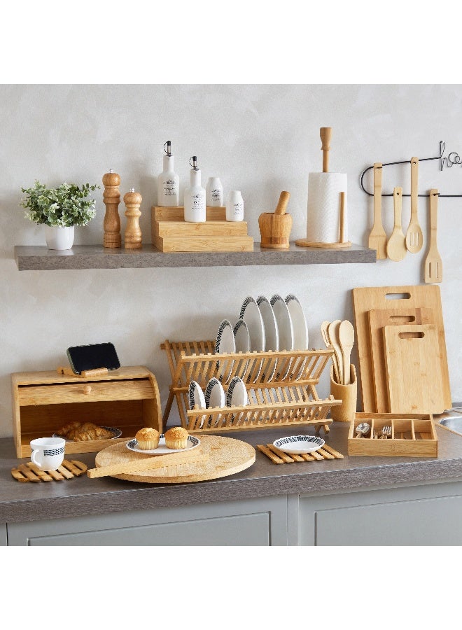 Home Box Bamboo 3-Tier Spice Rack 25.4x10.8x21.5 cm - Image 5