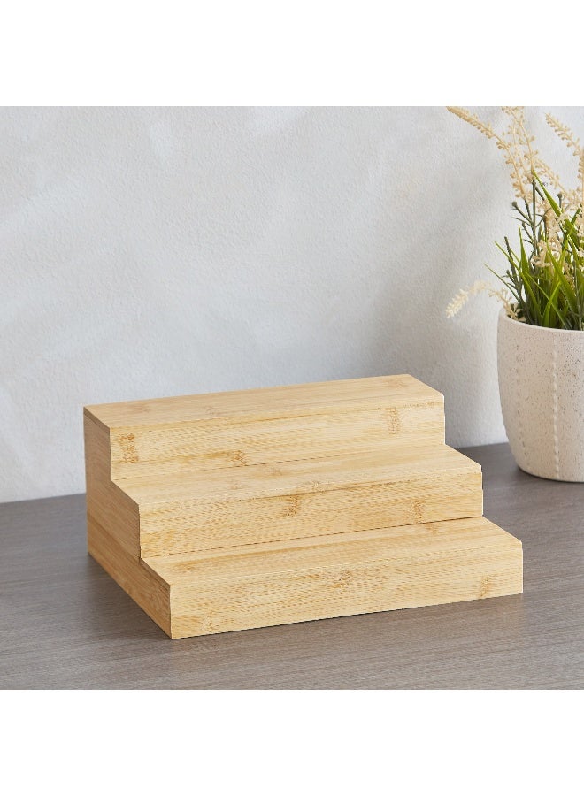 Home Box Bamboo 3-Tier Spice Rack 25.4x10.8x21.5 cm - Image 2