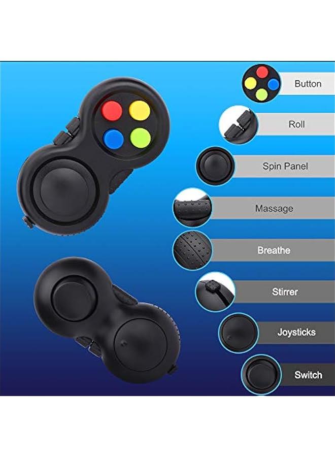 Handheld Fidget Gadget Toy Set Dragon Fidget Hand Spinners,Fidget Infinity Cube,Fidget Pad, Hammer Fidgit Spinners Fidget Chain Goody Bag Filler Party Favors Supplies Gift for Teen Kids Adults