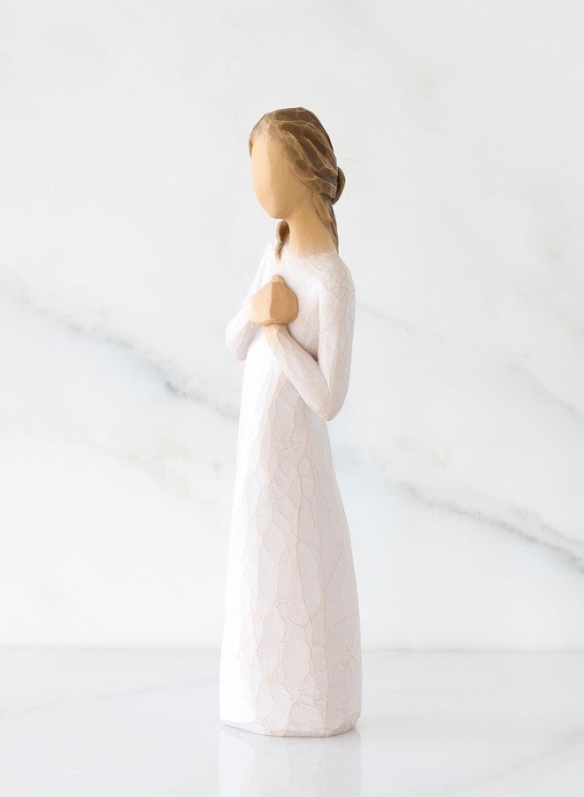 Willow Tree Here for You, “Know That You are Loved”, an Empathetic Gesture, Encouragement, Bereavement, Remembrance, A Gift of Support and Quiet Understanding, Sculpted Hand-Painted Figure - Image 2