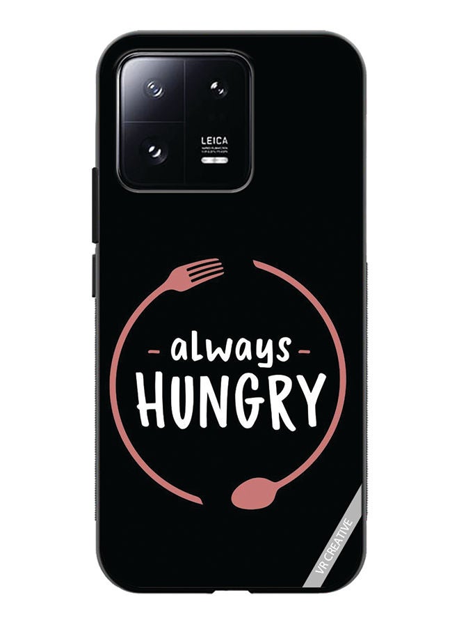 VR CREATIVE Protective Case Cover For Xiaomi 13 Always Hungry Design Multicolour - Image 1