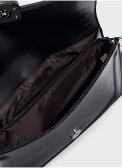 Ginger Croc Panel Clutch Bag  - Image 5