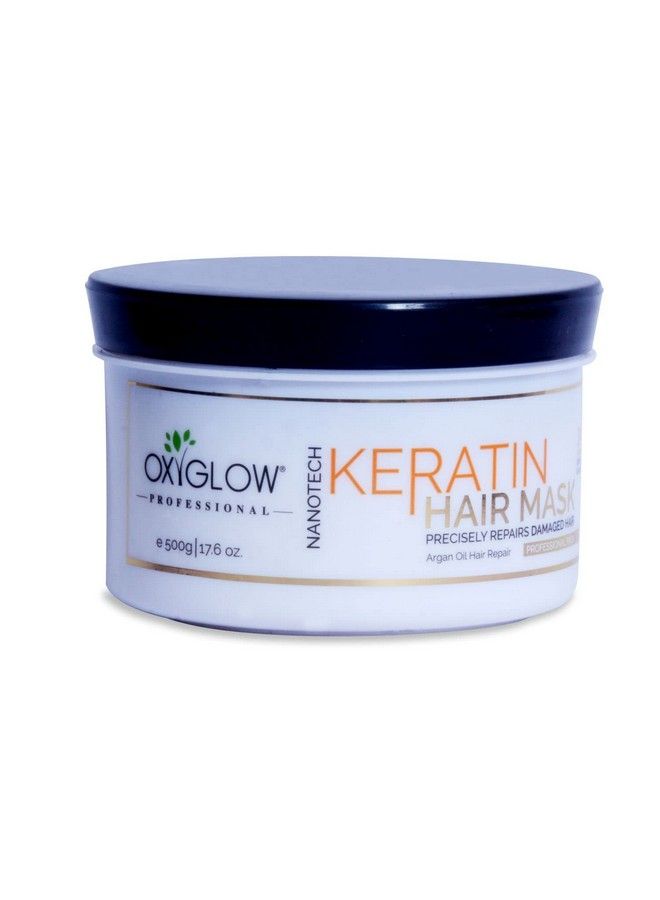 Oxyglow Keratin Hair Mask For Dry And Damaged Hair 500 G - Image 2