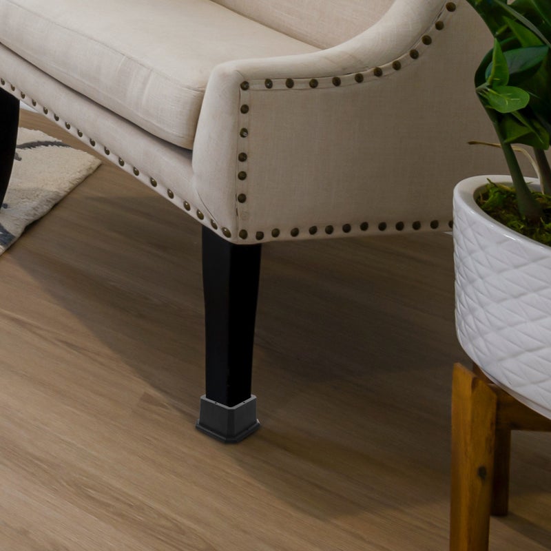 4pcs Bed Rubber Risers Adjustable Furniture Risers Sofa Table Heights Lifts Risers - Image 4