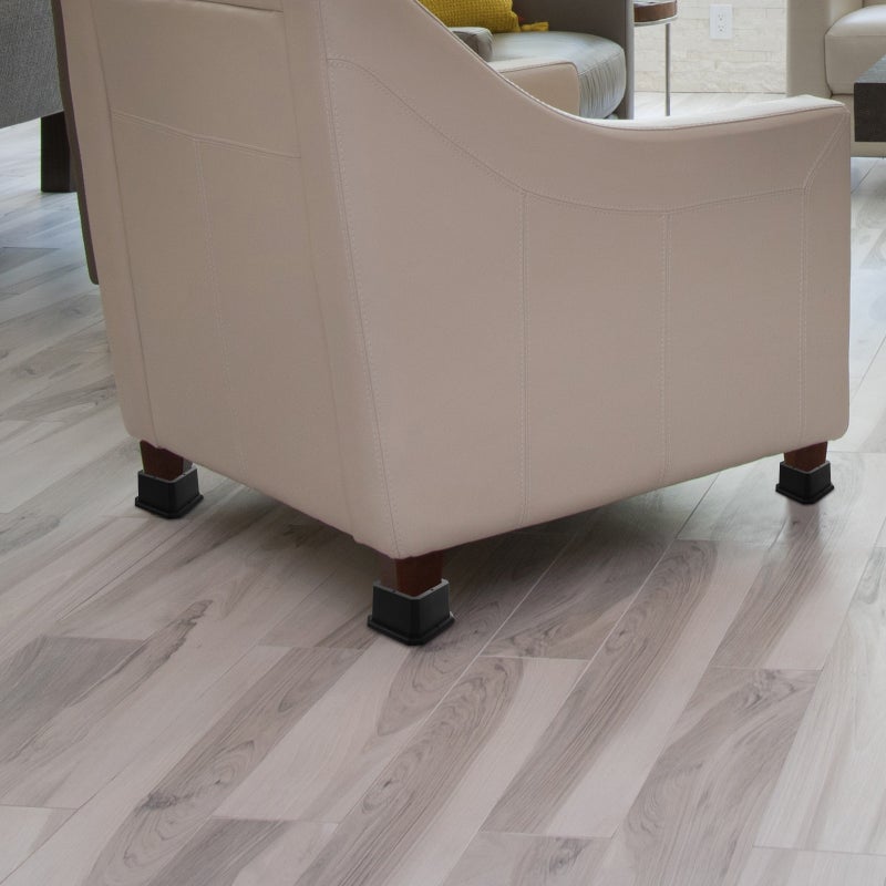 4pcs Bed Rubber Risers Adjustable Furniture Risers Sofa Table Heights Lifts Risers - Image 3