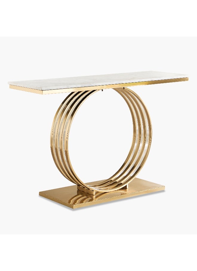 Home Box - Ringa Genuine Marble Top Console Table - Image 1